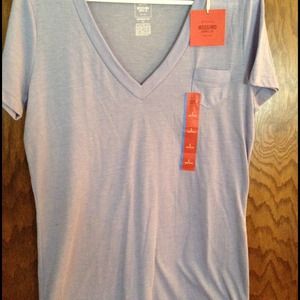 Mossimo large sheer v neck