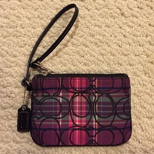 Coach wristlet