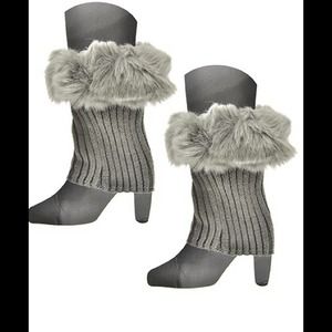 💋Faux Fur Leg Warmers (CLEARANCE)