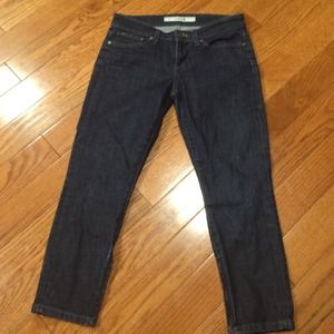 Joes dark crop jeans