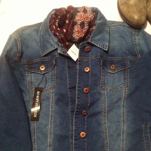 Blue jean jacket NWT.