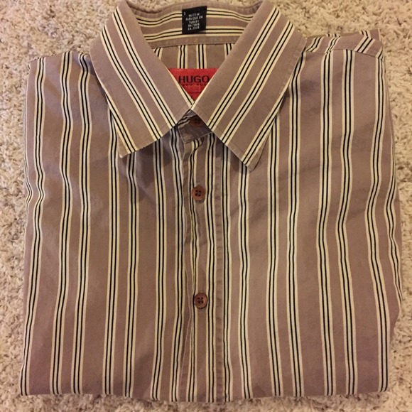 🚫sold🚫Mens Hugo Boss Dress Shirt ♥️