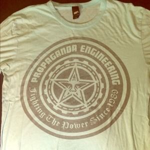 Obey Large Mens Blue t-shirt