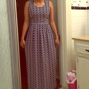 A maxi dress