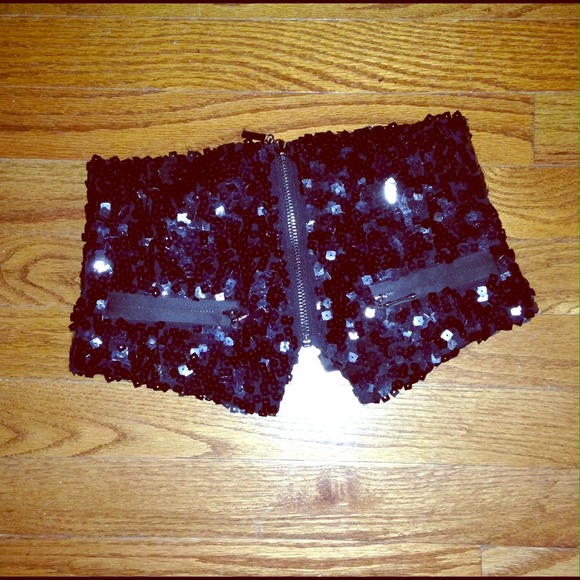 Bebe sequin corset belt