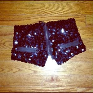 Bebe sequin corset belt