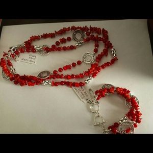 Premier jewelry Bracelet and Necklace set