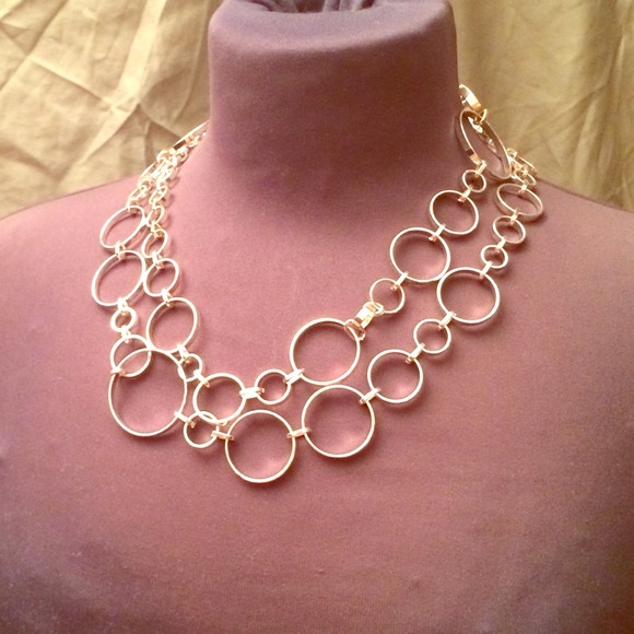 Silver circular shaped Necklace