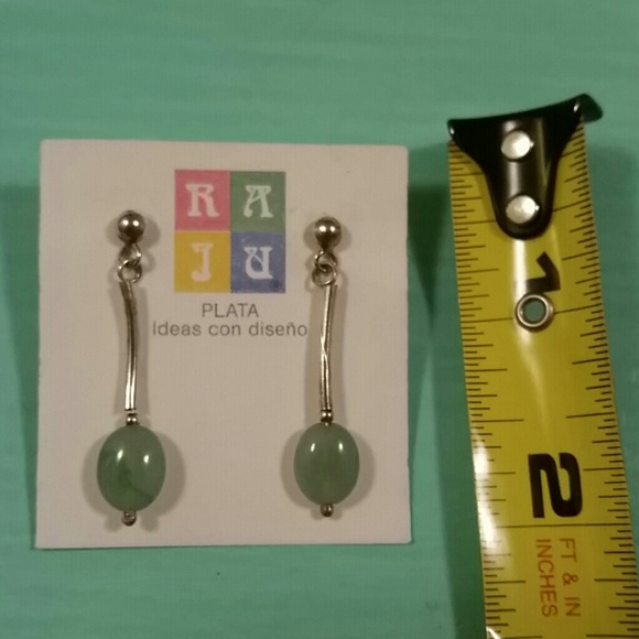Silver earrings - Picture 2 of 2