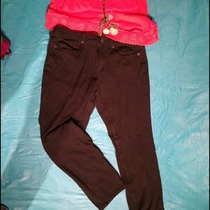 Nine West American Vintage Stretchy Black Pants
