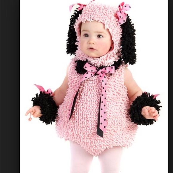 Pink poodle HALLOWEEN costume