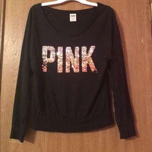Pink Victoria's Secret lightweight sweater