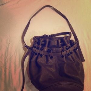 Grey Studded Cotton On Tote