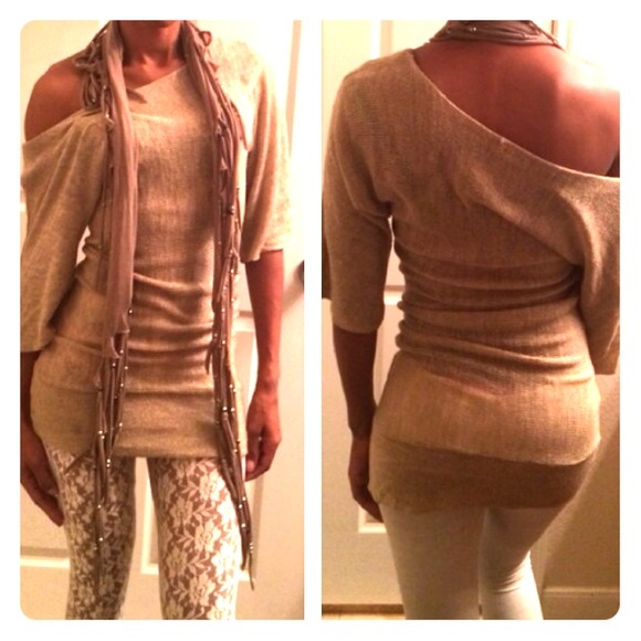 Sexy tanish-brown sweater