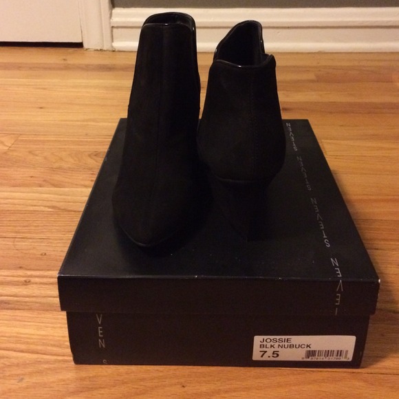 Steve Madden Jossie Wedge Suede Booties