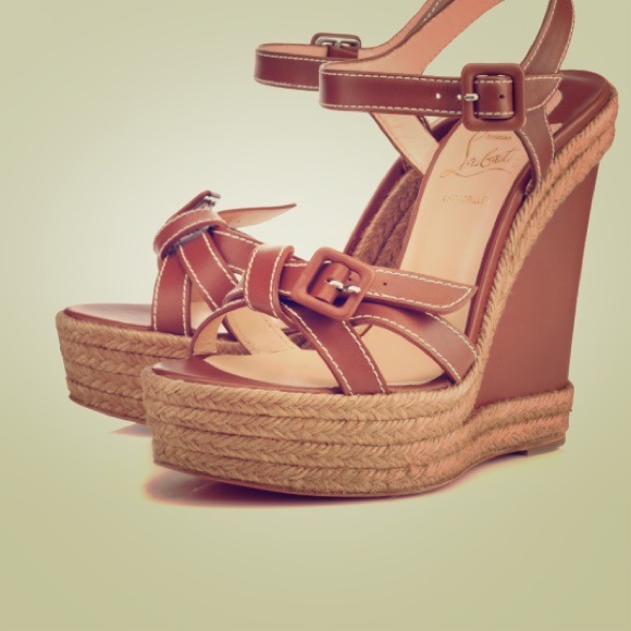 christian louboutin wedges SOLD - Picture 1 of 4
