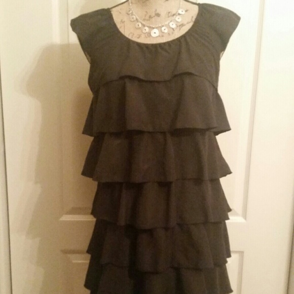Cowgirl Justice black dress