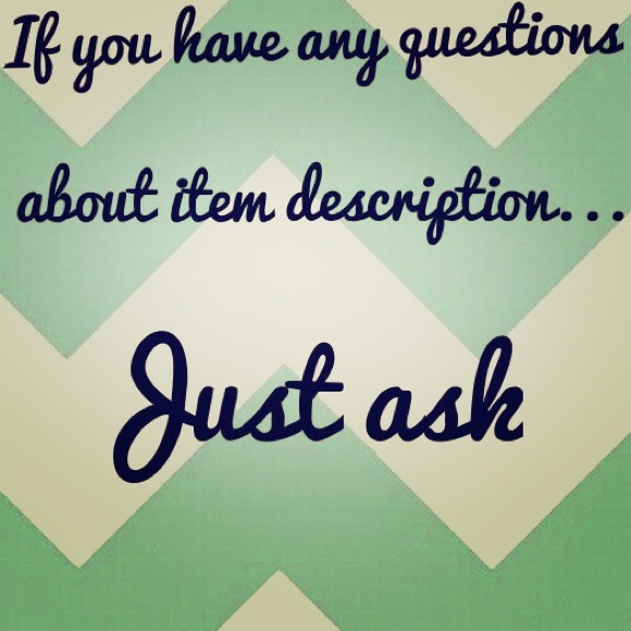 Just ask if u have questions 😊