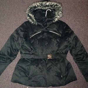 a.n.a black winter coat