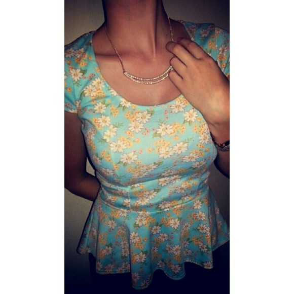 Peplum top.