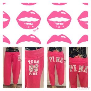 💕💋VICTORIA'S SECRET PINK BLING SWEATPANTS💋💕