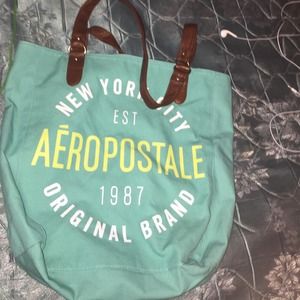 Brand new teal Aeropostale tote bag