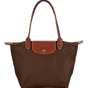Longchamp Le Pliage Medium Tote Chocolate