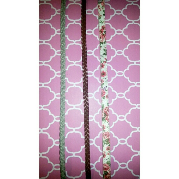 3-piece belts !