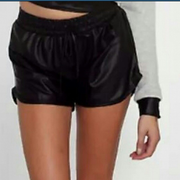 Faux leather Shorts!!!!!