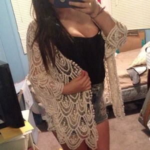 Lace cardigan