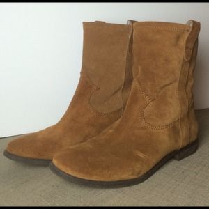 Vince Camuto Suede Harness Boots