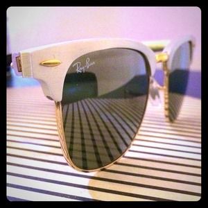 Rayban Clubmaster Aluminum Sunglasses