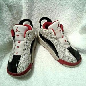 Toddler Air jordan dub zeros 8c