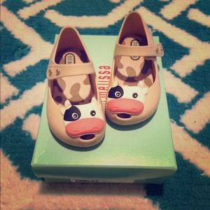 Mini melissa ultra girl cow size 6c