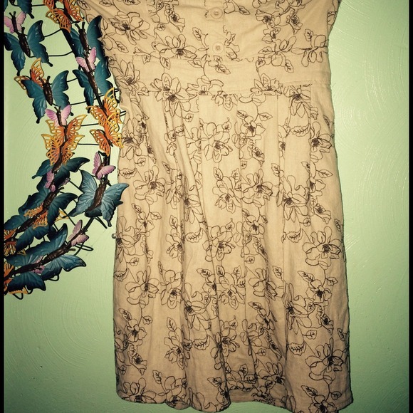 Strapless dress