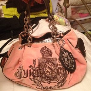 Juicy couture baby pink bag