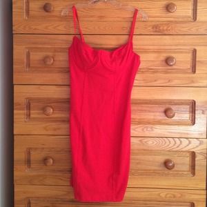 Red sexy American apparel dress👗 only worn once!