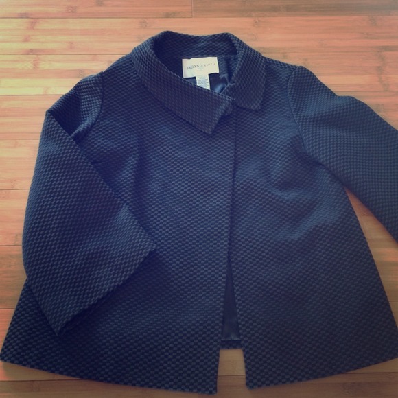 3/4 Sleeves Black Jacket