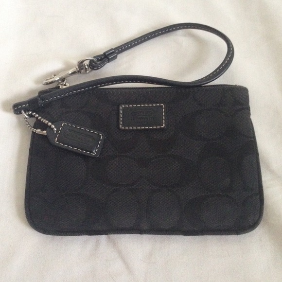 Coach Clutches & Wallets - Black Coach Wristlet