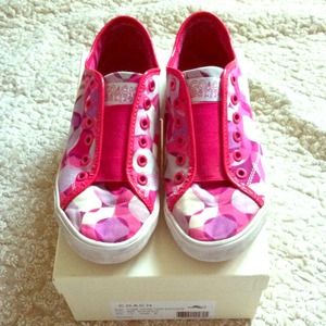 *REDUCED PRICED* Size 8 Colorful Coach Sneakers