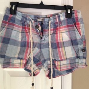 Abercrombie Plaid Shorts