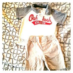 Toddler boy short and shirt