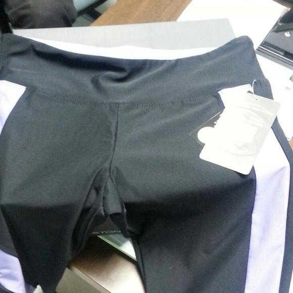 Nice black and purple gym pants. Brand new