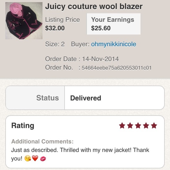 Recent feedback! ❤️😘🎉 - Picture 2 of 3