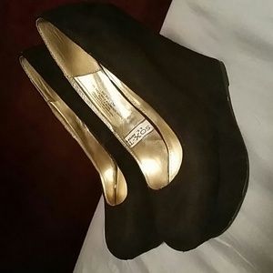 Mossimo brand black wedges