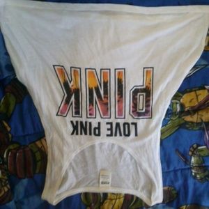 Pink boyfriend tropical tank