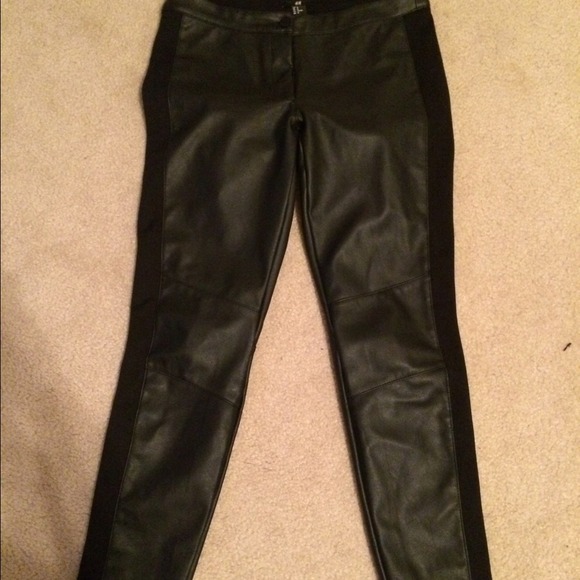 Faux Leather Pants