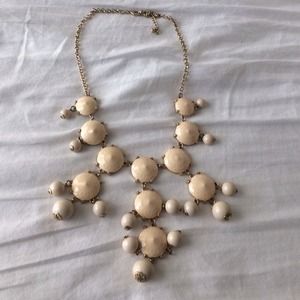 Statement bubble necklace
