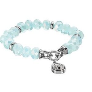 Juicy couture Bluebead and lock bracelet