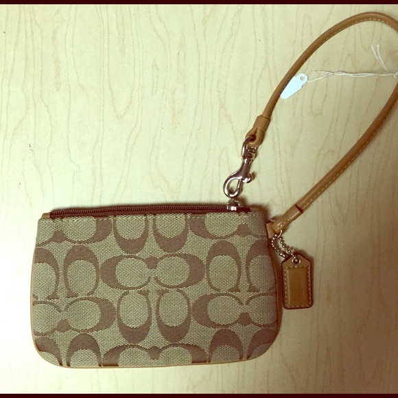 Coach Handbags - Coach Signature Wristlet